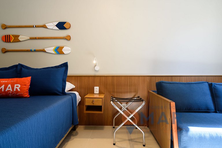 Estudio decorado a 400 metros de la playa | BL 124/504