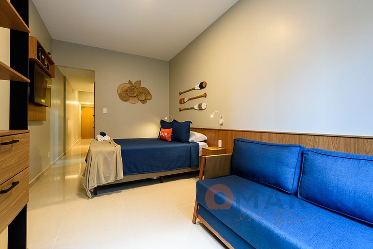 Estudio decorado a 400 metros de la playa | BL 124/504