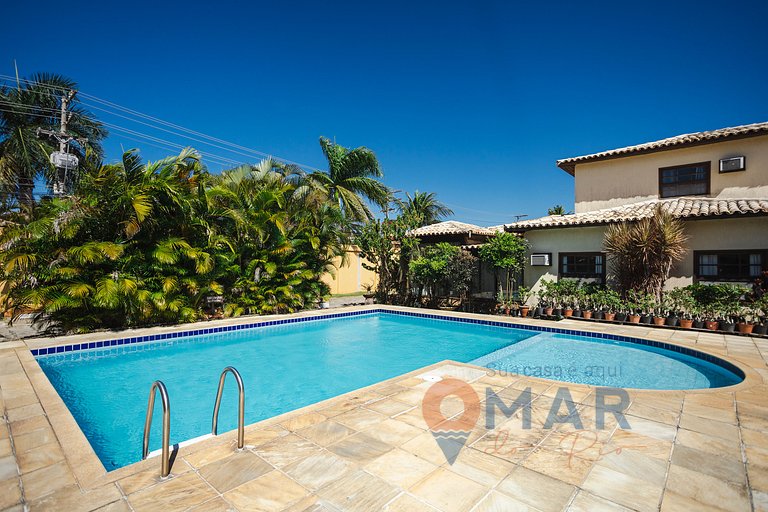 Beach House with Swimming Pool and Garage in Búzios | VG 05