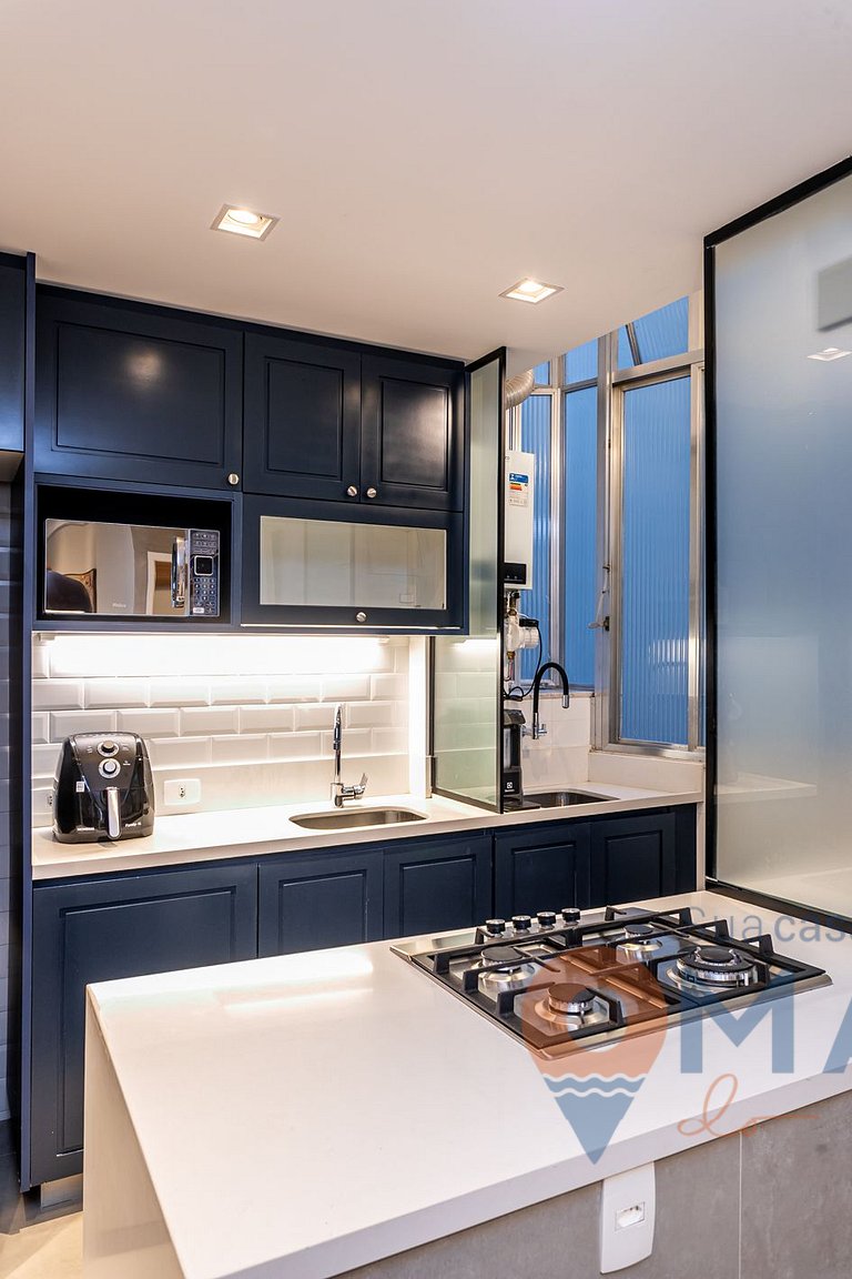 Moderno 2 Dormitorios a 300m de la playa de Ipanema