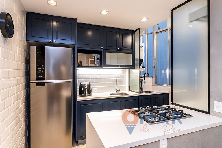 Moderno 2 Dormitorios a 300m de la playa de Ipanema