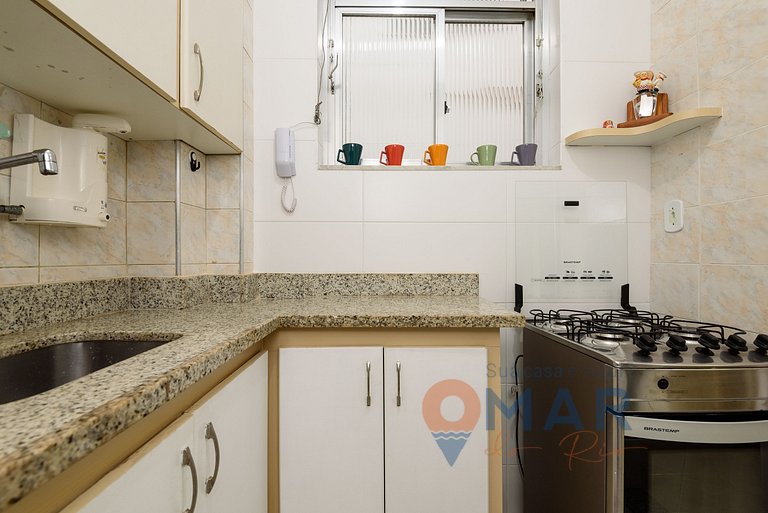 Piso a 170m de la playa de Copacabana | FS 42/505