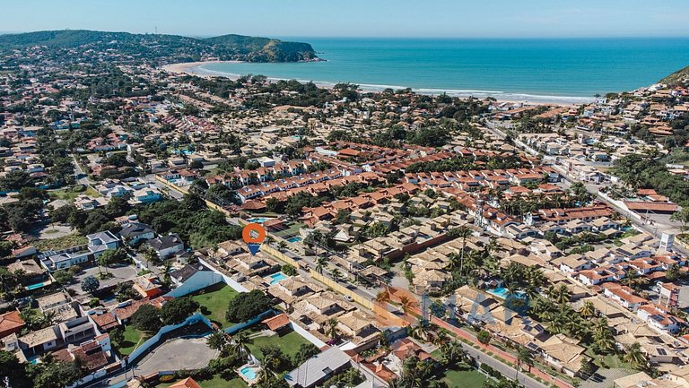 Beach House with Swimming Pool and Garage in Búzios | VG 05