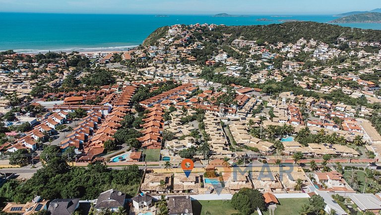 Beach House with Swimming Pool and Garage in Búzios | VG 05