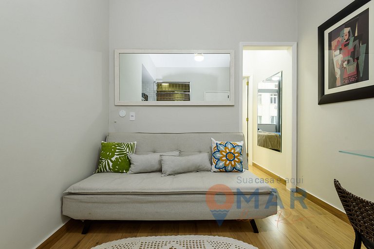 Fully-equipped studio 200m close to Copacabana beach