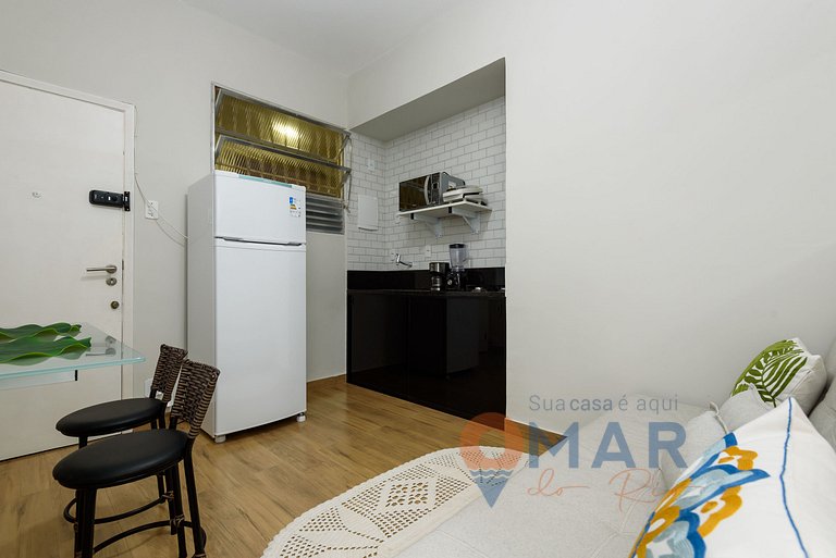 Fully-equipped studio 200m close to Copacabana beach