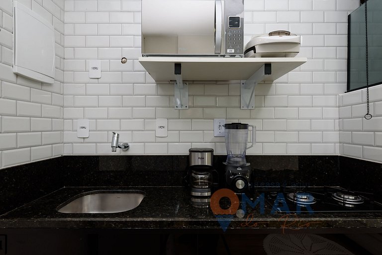 Fully-equipped studio 200m close to Copacabana beach