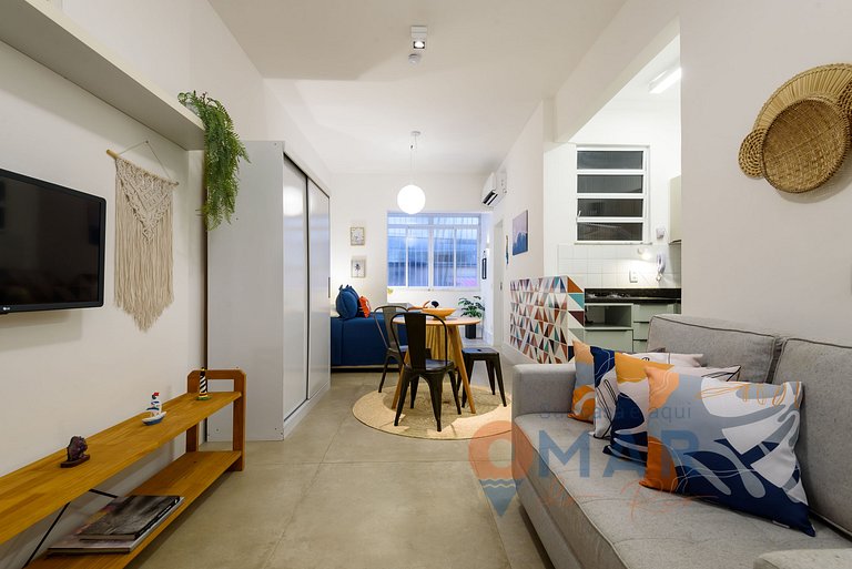 Complete studio 150m from the beach | DF 236/102