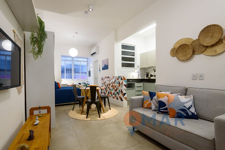 Complete studio 150m from the beach | DF 236/102