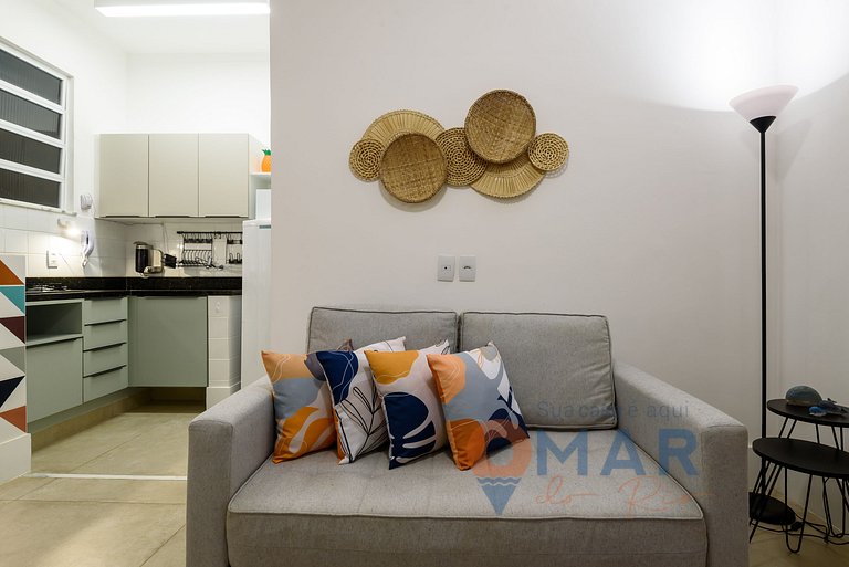 Complete studio 150m from the beach | DF 236/102