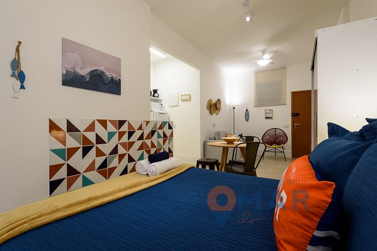 Complete studio 150m from the beach | DF 236/102