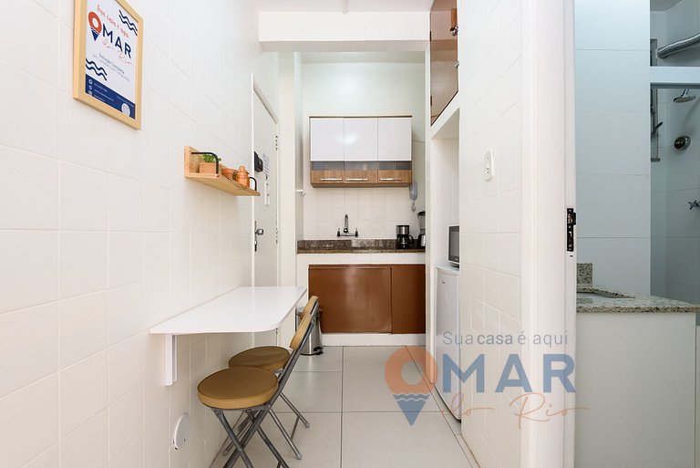 Side-Sea View Studio 160m to Beach | PJ 135/411