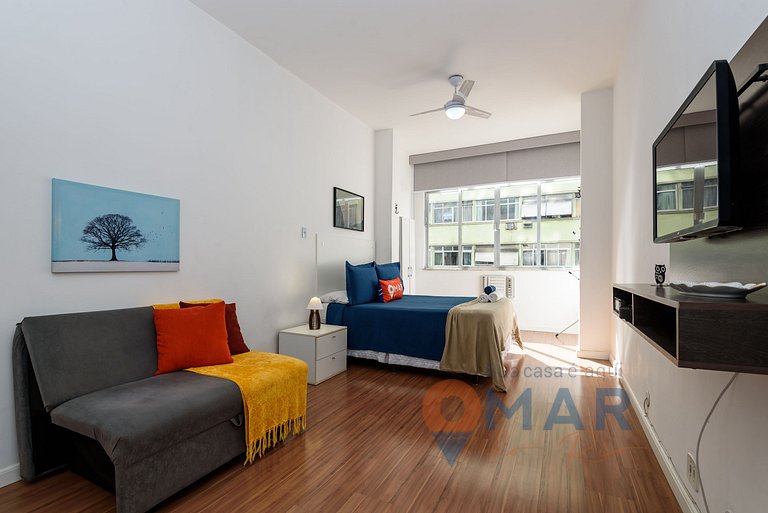 Studio Vista Lateral Mar 160m da Praia |PJ 135/411