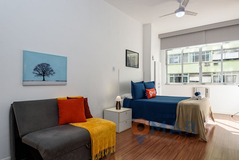 Side-Sea View Studio 160m to Beach | PJ 135/411