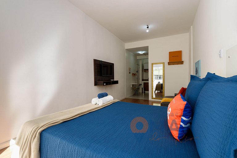 Studio Vista Lateral Mar 160m da Praia |PJ 135/411