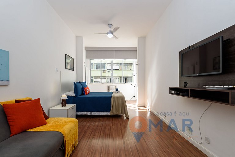 Side-Sea View Studio 160m to Beach | PJ 135/411