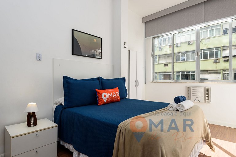 Studio Vista Lateral Mar 160m da Praia |PJ 135/411