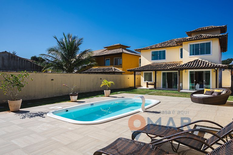 Beach House in Búzios with Pool and Garage | GR4