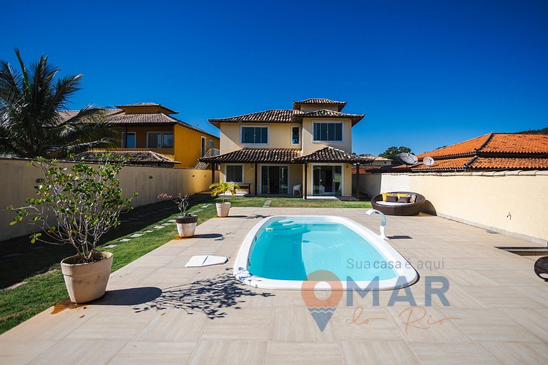Beach House in Búzios with Pool and Garage | GR4