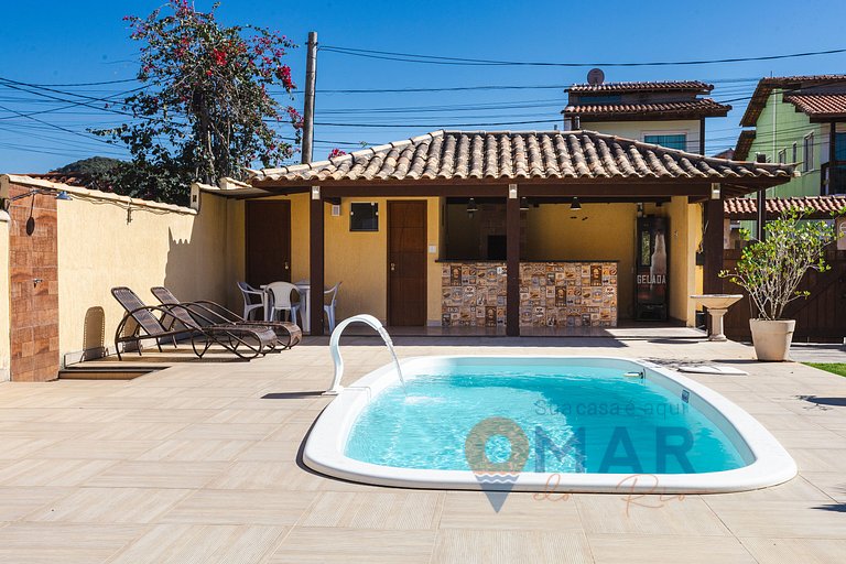 Beach House in Búzios with Pool and Garage | GR4