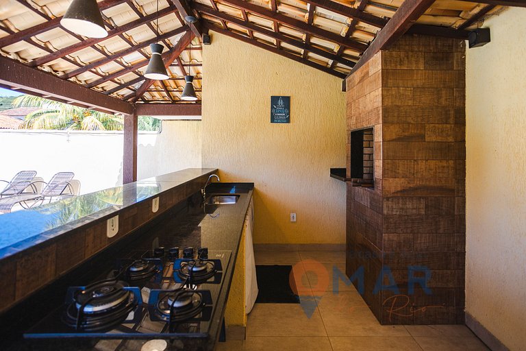 Beach House in Búzios with Pool and Garage | GR4