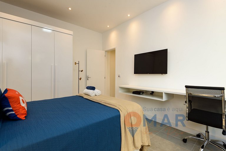 Piso de 1 Cuarto a 180m de la Playa | JC 40/304