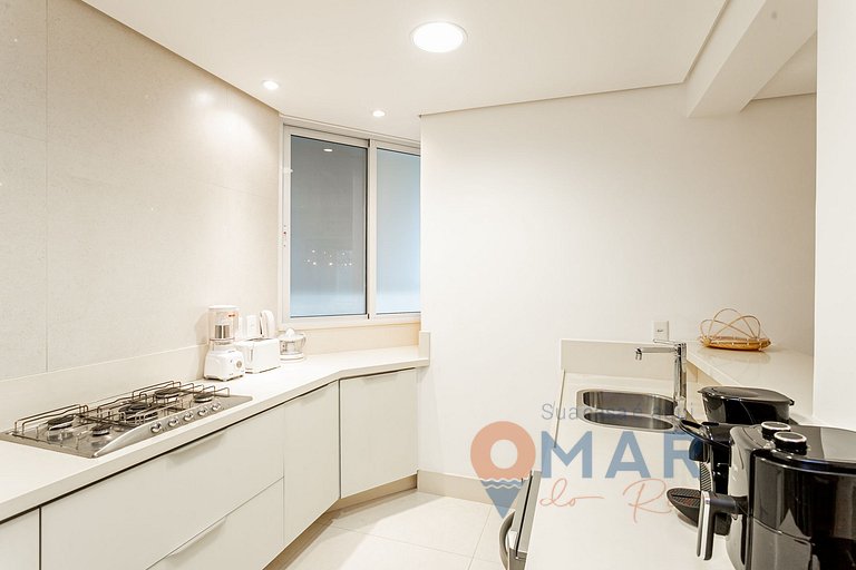 3 BDRs en Leblon 2 min. de la playa | GSM493/203