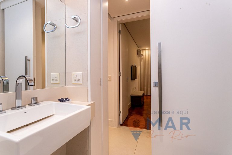 3 BDRs en Leblon 2 min. de la playa | GSM493/203