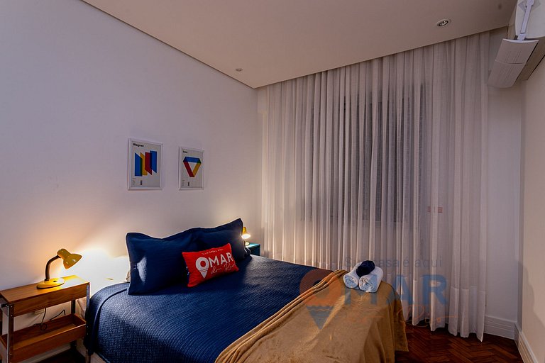 3 BDRs en Leblon 2 min. de la playa | GSM493/203