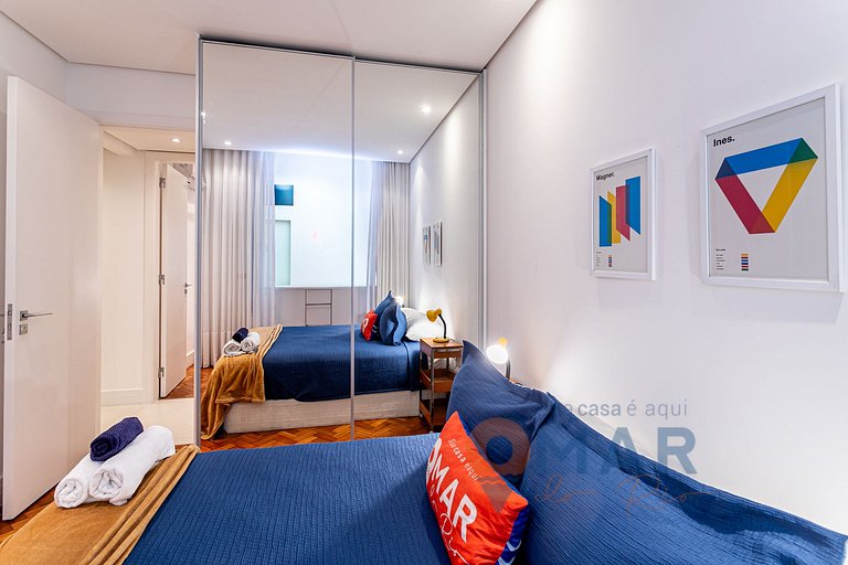 3BDRs in Leblon 2 min. from the beach | GSM493/203