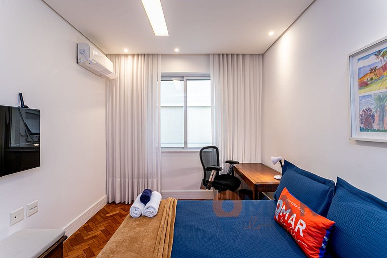 3BDRs in Leblon 2 min. from the beach | GSM493/203