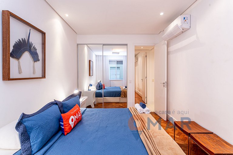 3BDRs in Leblon 2 min. from the beach | GSM493/203