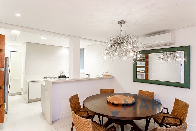 3 BDRs en Leblon 2 min. de la playa | GSM493/203