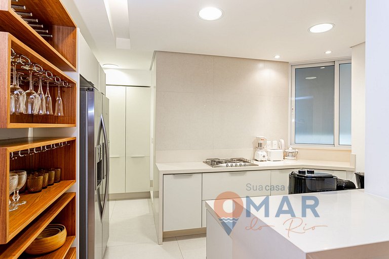 3 BDRs en Leblon 2 min. de la playa | GSM493/203