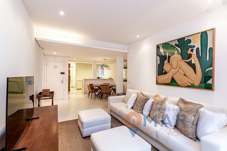 3 BDRs en Leblon 2 min. de la playa | GSM493/203