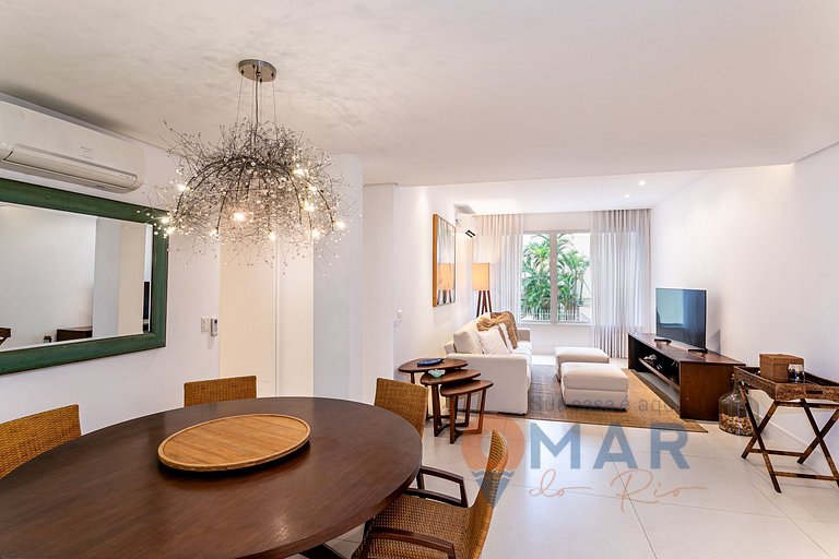 3 BDRs en Leblon 2 min. de la playa | GSM493/203