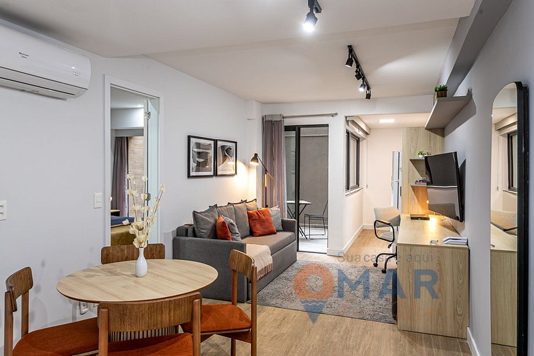 Loft con balcón a 170m de la playa | FA 49/101