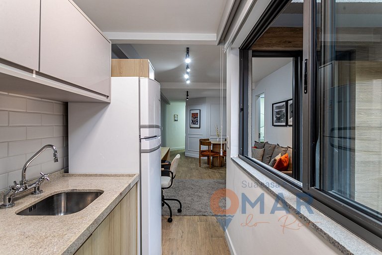 Loft con balcón a 170m de la playa | FA 49/101