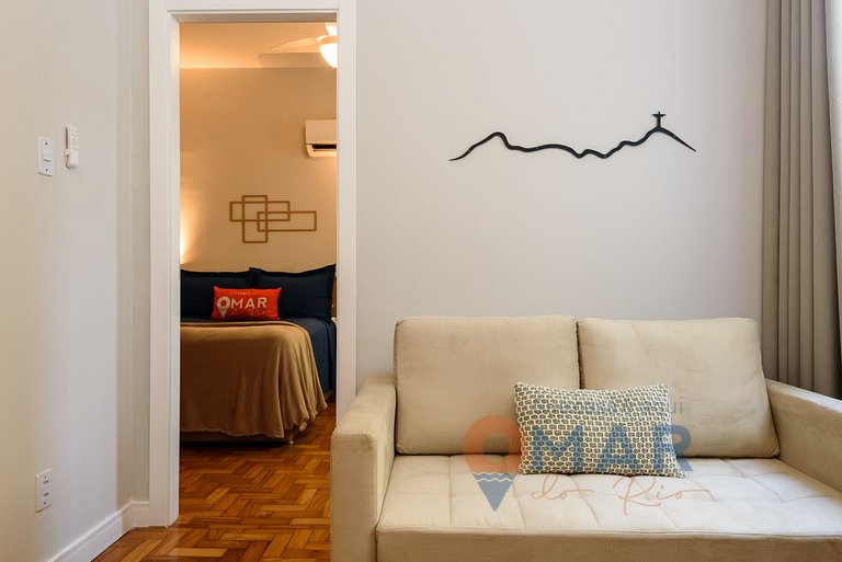 1BDR 2 min. de la playa de Copacabana |NSC371/1011