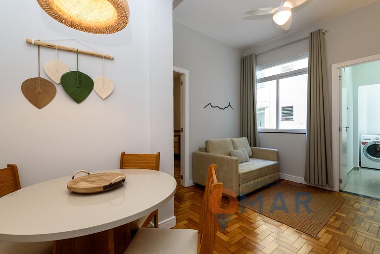 1BDR 2 min. de la playa de Copacabana |NSC371/1011