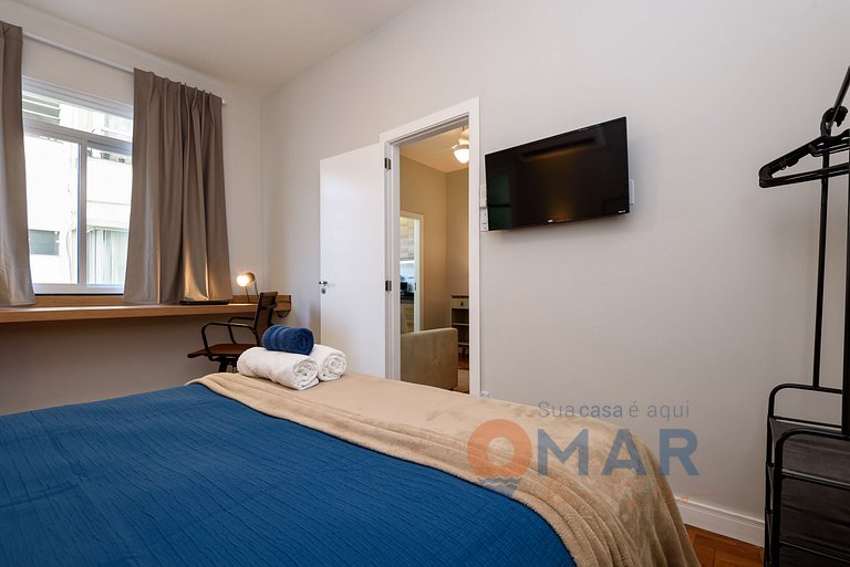 1BDR 2 min. de la playa de Copacabana |NSC371/1011