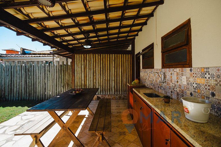 Beach House with Swimming Pool and Garage in Búzios | VG 05