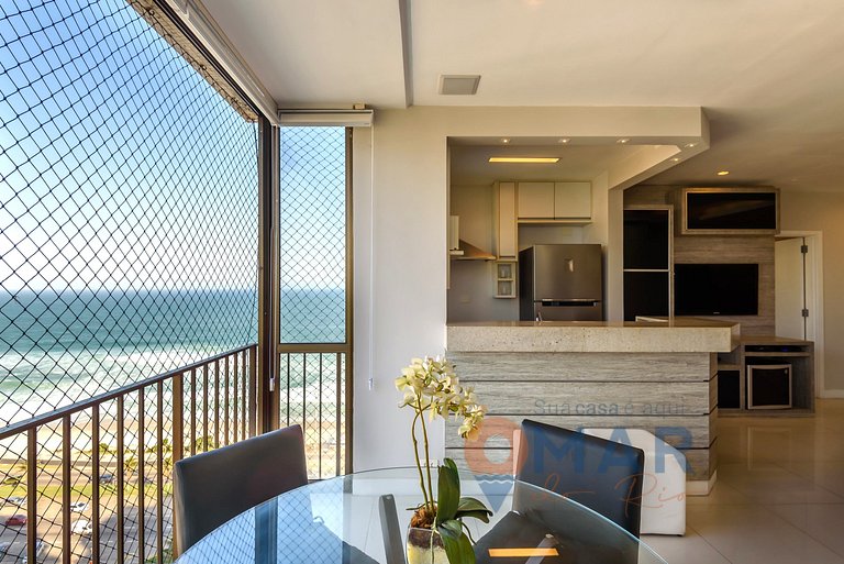 Moderno 2 Dormitorios Beira-Mar con Piscina | LC 6250/1203