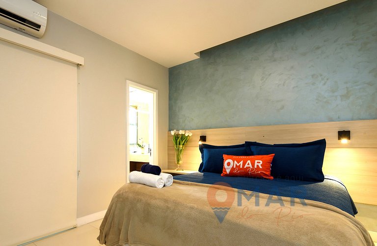 Moderno 2 Dormitorios Beira-Mar con Piscina | LC 6250/1203