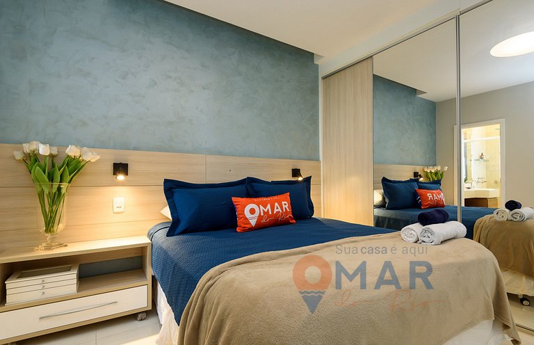 Moderno 2 Dormitorios Beira-Mar con Piscina | LC 6250/1203