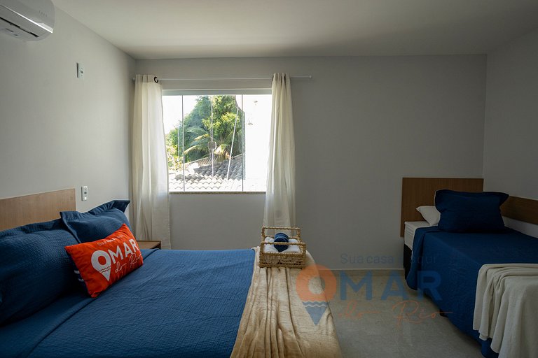 Casa de 6 habitaciones en Manguinhos | 300m del mar | CC 18