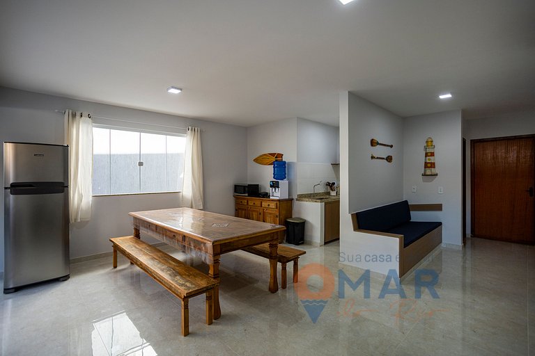 Casa de 6 habitaciones en Manguinhos | 300m del mar | CC 18