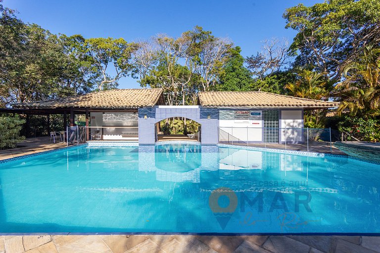 House in Búzios: 3 Bedrooms, Balcony and Garage | VF32