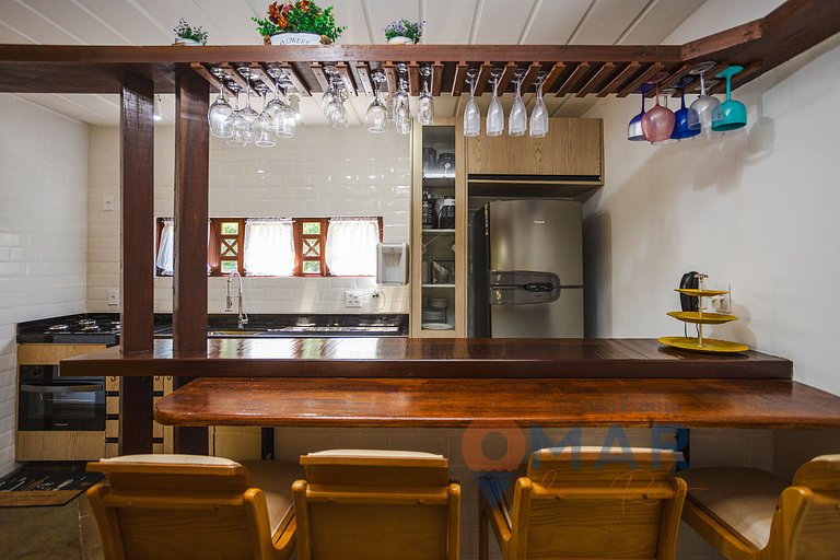 Beach House in Búzios with Gourmet Area | VF 12