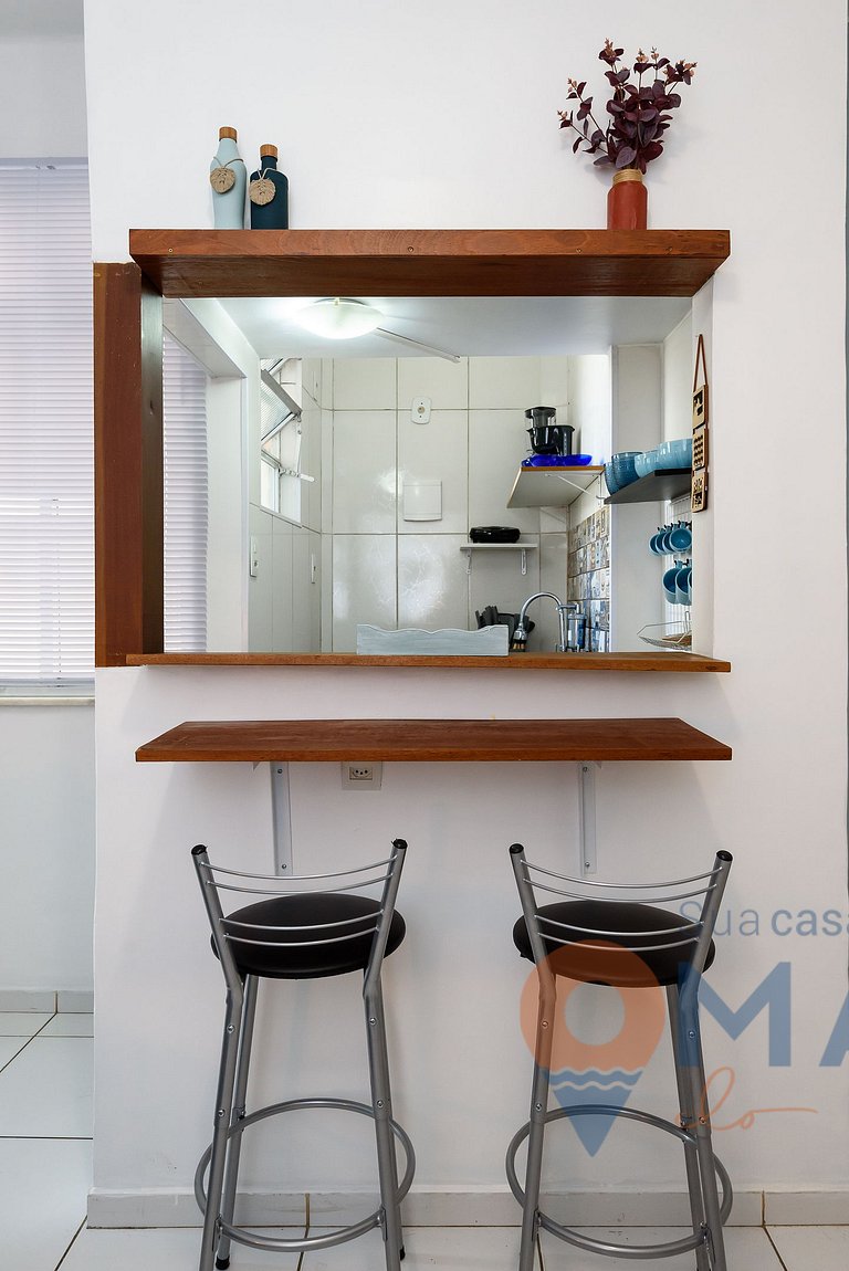 BDR y sala a 180m de la playa | PJ 150/603